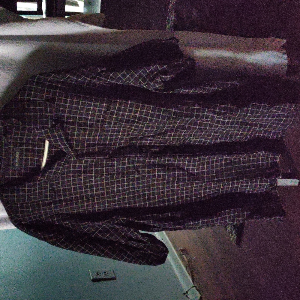 Murano Men Plaid Shirt